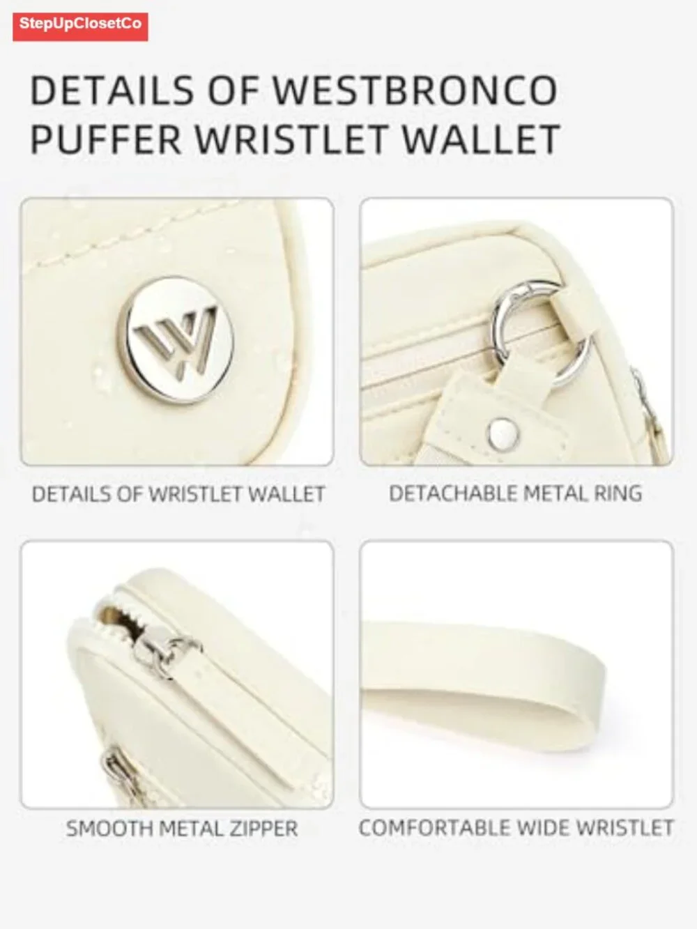 RFID Blocking Quilted Nylon Wristlet Wallet With Card Slots - Wristlet Handbag
